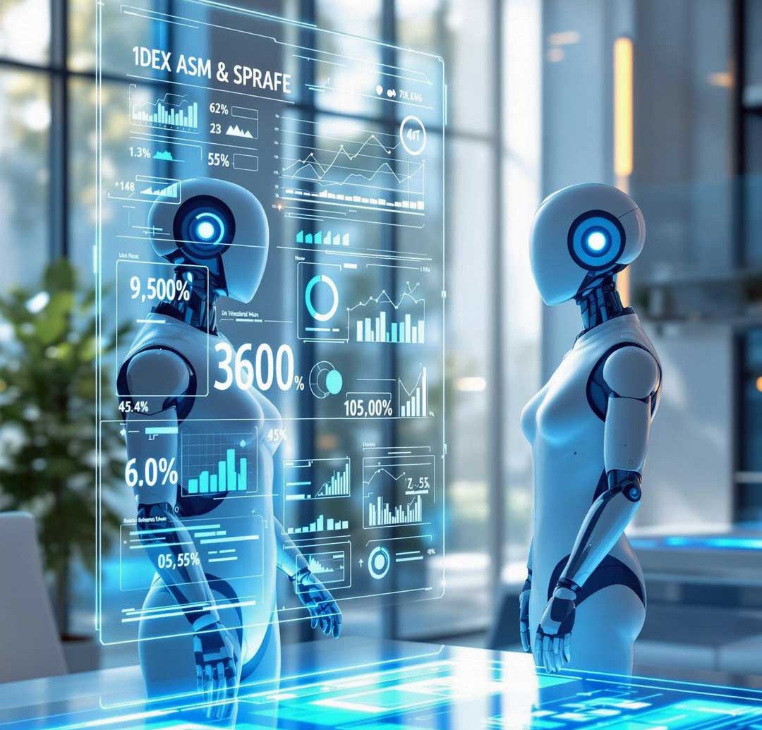 A stylized image representing the essence of 'AI Marketing Suite', featuring a team collaborating in a creative workspace. The composition focuses on diverse individuals brainstorming, surrounded by screens showing AI analytics and marketing strategies. Warm, inviting lighting creates a sense of teamwork and innovation, while the color palette combines soft blues and greens to project a forward-thinking atmosphere. The angle is slightly overhead, showcasing the vibrant collaboration. The image should be high quality, in 4K resolution, capturing energy and engagement.